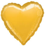 Amscan Anagram Balon folie inima auriu inchis 43 cm - articole-petreceri - 17,99 RON