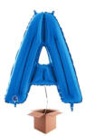 Grabo Balon folie litera A albastru 66 cm