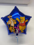 Grabo Balon folie stea albastra Tigrila si Ursul 46 cm