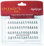 Splendor Gene false smocuri fara nod Splendor Lashes SFN 8 cu 54 buc - MIX (SFN8MIX)