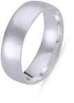 BeSpecial Inel argint tip verigheta simpla de 6 mm latime, placat cu rodiu (ITU0391_218)