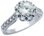 BeSpecial Inel elegant din argint 925 rodiat cu zirconii (ISX0474_78688)