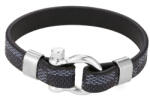 BeSpecial Bratara piele naturala imprimata cu inchizatoare din inox cu surub (BATI0038_23)