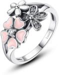 BeSpecial Inel argint 925 cu floricele si zirconii albe - Be Nature IST0017_173 (IST0017_173)