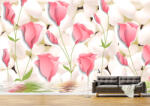 Persona Tapet Premium Canvas - Flori reflectate in apa - tapet-canvas - 340,00 RON