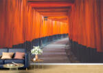 Persona Tapet Premium Canvas - Coridorul portocaliu - tapet-canvas - 340,00 RON