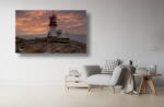 Persona Tablou Canvas - Farul de pe tarm la apus - tapet-canvas - 150,00 RON