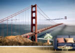 Persona Tapet Premium Canvas - Podul Golden Gate disparut in ceata - tapet-canvas - 720,00 RON