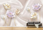 Persona Tapet Premium Canvas - Flori colorate cu ramuri bronz - tapet-canvas - 480,00 RON