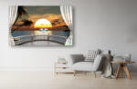 Persona Tablou Canvas - Iubire la apus - tapet-canvas - 120,00 RON