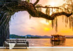 Persona Tapet Premium Canvas - Lacul din Hangzhou la apus - tapet-canvas - 720,00 RON