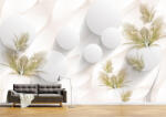 Persona Tapet Premium Canvas - Abstract flori si buline - tapet-canvas - 340,00 RON