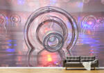 Persona Tapet Premium Canvas - Cercuri pe apa abstract 3d - tapet-canvas - 340,00 RON