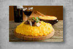 Persona Tablouri Canvas Food - Mamaliguta cu vin - tapet-canvas - 120,00 RON