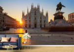 Persona Tapet Premium Canvas - Domul din Milano la rasaritul soarelui - tapet-canvas - 720,00 RON