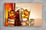Persona Tablouri Canvas Drinks - Pahare de whisky cu gheata - tapet-canvas - 120,00 RON