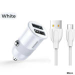 JOYROOM C-A06 White + Micro USB (C-A06_MICRO_W)