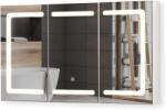 Miadomodo Tükörszekrény LED világítással 100 x 60 cm (SPSCHK01)