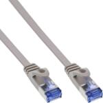 InLine Cablu de retea RJ45 flat FTP Cat. 6A 10m Gri, InLine IL71800 (IL71800)