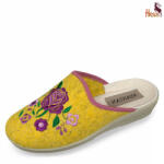  HirschBio női sárga szobapapucs mamusz 37, 38, 41