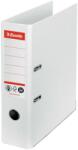 Esselte Biblioraft Esselte No. 1 Power Recycled, carton cu amprenta CO2 neutra, A4, 75 mm, alb (ES-627570) - birotica-asp