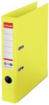 Esselte Biblioraft Esselte No. 1 Power Recycled, carton cu amprenta CO2 neutra, A4, 50 mm, galben (ES-627573) - birotica-asp