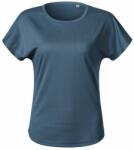 MALFINI Tricou pentru femei Chance - Denim închis prespălat | L (811M215)