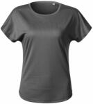 MALFINI Tricou pentru femei Chance - Negru prespălat | L (811M115)