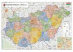 Stiefel Magyarország közigazgatása térkép eltérő járás színezéssel - mindentudasboltja - 16 990 Ft