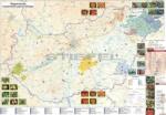 Stiefel Magyarország pálinkatérképe keretezett, tűzhető