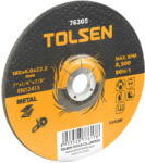 TOLSEN TOOLS Disc abraziv cu centru coborat (metal) 180x6x22 mm (76305)