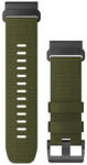 Garmin Curea Garmin QuickFit 26mm, nailon, verde, cataramă neagră (Fenix 7X/6X/5X, Tactix aj. )