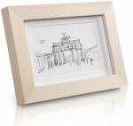 Casa Chic Edinburgh, рамка за картини, правоъгълна, снимки 10 x 15 cm, паспарту, истинско дърво (CL-4X6-1-UNP) (CL-4X6-1-UNP) - electronic-star