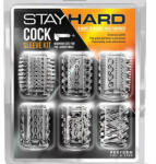 Blush Set Mansoane Penis Stay Hard Cock Sleeve Kit Clear