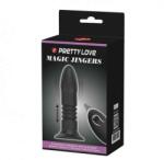 Pretty Love Butt Plug Pretty Love Magic Jingers Black