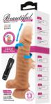 Debranet Beautiful Easton Dildo Vibrator Realistic cu Rotatii 18 cm Vibrator