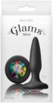 NS Novelties Butt Plug Glams Mini Rainbow
