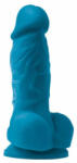 NS Novelties Dildo cu Ventuza Colours Pleasure 4 inch - Bleu Dildo