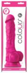 NS Novelties Dildo cu Ventuza Colours Pleasures 7Inch Dildo