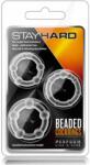 Blush Set 3 Inele Penis Stay Hard Beaded Clear Blush