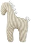 MimiNu Zornaitoare Horse, Din bumbac, Cu saculet, Beige Stripe (6426972010047)