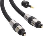 Eagle Cable 100821030 Deluxe Optikai kábel, 3, 5 mm-es jack adapterrel, 3 m (100821030)
