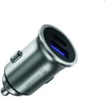 SWISSTEN CL adapter Swissten Power Delivery USB-C+ Quick charge 36W, ezüst (20111740)