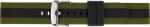 Morellato Curea neagră cu verde din silicon Morellato Bolsena M 5486187.974 22 mm