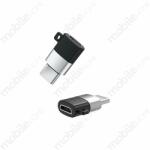 XO NB149-A Micro USB - Type C adapter fekete
