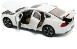 TAYUMO Volvo S90 White Pearl - vireaza rotile fata si are suspensii1/43 (14342)