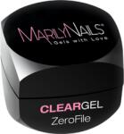 Marilynails ZeroFile - ClearGel építőzselé 40ml TF
