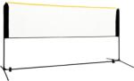 vidaXL Plasă de badminton reglabilă, 300x103x94-158 cm, metal (93369) - comfy