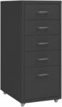 vidaXL Fișet mobil, antracit, 28x41x69 cm, metal (335915) - comfy Dulap arhivare