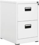 vidaXL Fișet, alb, 46 x 62 x 72, 5 cm, oțel (336270) - comfy Dulap arhivare